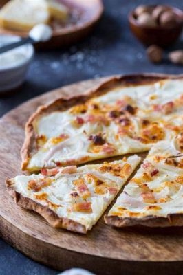 Tarte Flambée: Uma Sinfonia de Sabor Cremoso com uma Crosta Dourada Irresistível!