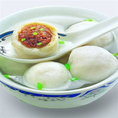  Fuzhou Fish Balls! Uma Delícia Marinha em Caldo Apimentado e Aveludado