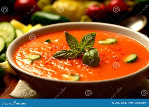  Gazpacho Andaluz: Uma Sinfonia Refrescante de Sabores Mediterrâneos e Texturas Contemplativas!