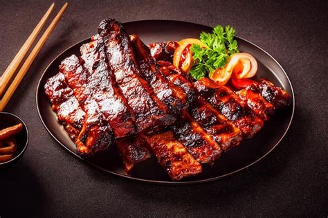  Linyi-Style Grilled Spareribs: Uma Festa de Sabores Picantes e Suavemente Caramelizados!