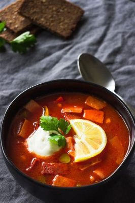  Solyanka! Uma Sopa Russa Intensa e Reconfortante para Dias Frios